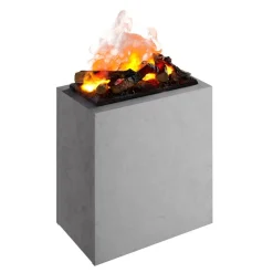 Elektrokamin 'Ikaros' betongrau 2 kW