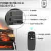 Elektrokamin 'Lily' schwarz 1,5 kW