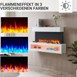 Elektrokamin 'Nikos' weiß 2 kW