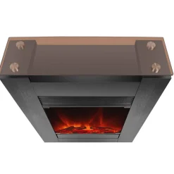 Elektrokamin 'Tessin' schwarz 2 kW