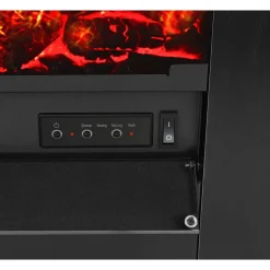 Elektrokamin 'Tessin' schwarz 2 kW