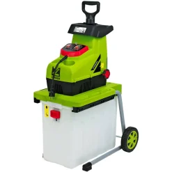 Elektro-Leisehäcksler 'ZI-GHAS2800' mit Walzenschneidwerk 2800 W