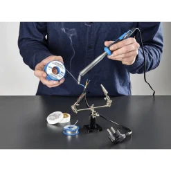 Elektrolötkolben 'E 100' blau/silbern 100 W, 350 °C