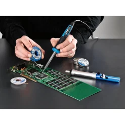 Elektrolötkolben 'E 15' blau/silbern 15 W