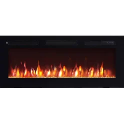 Elektronkamin 'Leif 40' schwarz 1,8 kW