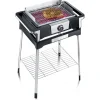 Elektro-Standgrill 'Senoa' schwarz 3000 W 41 x 91 x 62 cm