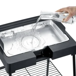 Elektro-Standgrill 'PG 8566' schwarz 2200 W 62 x 90 x 58,5 cm