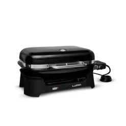 Elektro-Tischgrill 'Lumin' schwarz 2200 W