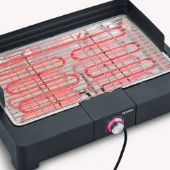 Elektro-Tischgrill 'PG 8565' schwarz 2200 W 52,2 x 15 x 39,3 cm