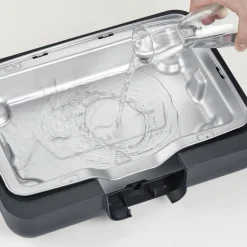 Elektro-Tischgrill 'PG 8554' schwarz 2300 W 35 x 10 x 43 cm