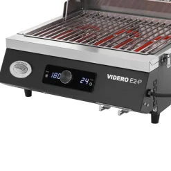 Elektro-Tischgrill 'Videro E2-P' schwarz 2800 W