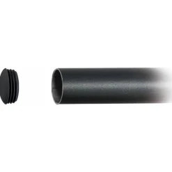 Endkappe 'B108' Ø 42 mm Kunststoff Anthrazit