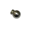 Endknopf für Gardinenstange 'Sol' kugelförmig Ø 16 mm Edelstahl-Optik, 2er-Pack