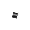 Endknopf für Gardinenstange 'Sol' Kappe Ø 16 mm schwarz/nickel, 2er-Pack