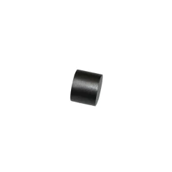 Endknopf für Gardinenstange 'Sol' Kappe Ø 16 mm schwarz/nickel, 2er-Pack