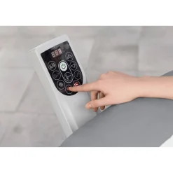 Energiespar-Whirlpool 'LAY-Z-SPA® Hawaii AirJet™' grau Ø 196 x 71 cm, mit App-Steuerung