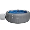 Energiespar-Whirlpool 'LAY-Z-SPA® Santorini HydroJet Pro™' mit App-Steuerung für 7 Personen Ø 216 x 80 cm