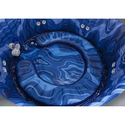 Energiespar-Whirlpool 'LAY-Z-SPA® Santorini HydroJet Pro™' mit App-Steuerung für 7 Personen Ø 216 x 80 cm