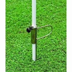 Erddorn für Sonnenschirm Stahl 4,5 x 46 x 19 cm