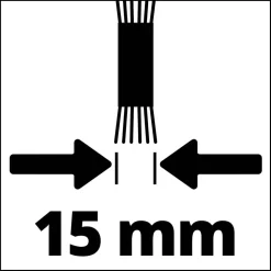 Ersatzbürste für Akku-Fugenreiniger Stahl Ø 10 cm