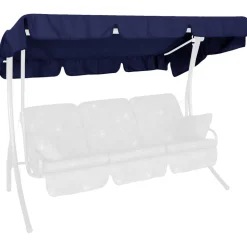 Ersatzdach für Hollywoodschaukel 'Swingtex' blau 210 x 145 cm
