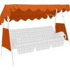 Ersatzdach für Hollywoodschaukel 'Swingtex' terrakotta 200 x 120 cm