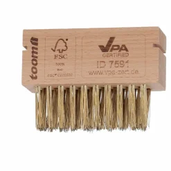 Ersatzfugenbürste Holz/Messing