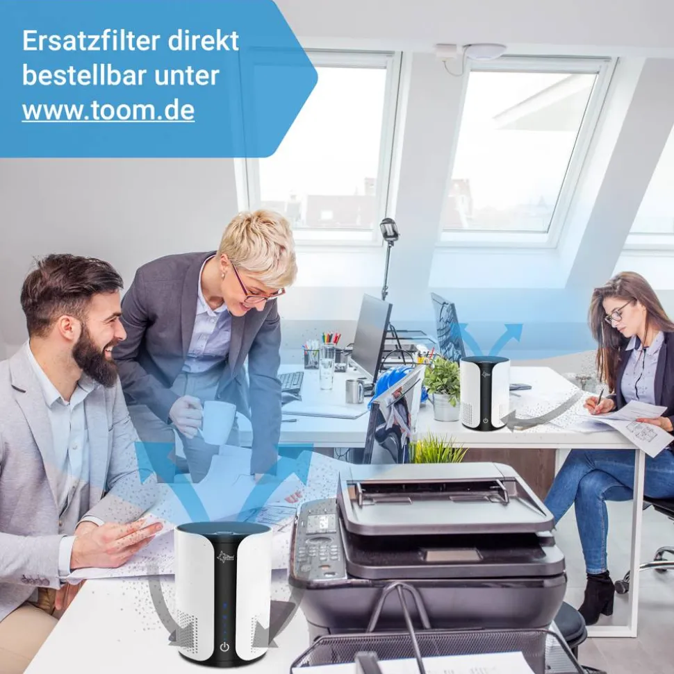Ersatz-Kombifilter für Luftreiniger 'AirCare 1000 VirusEx H14 Ion'