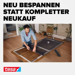 Ersatzrolle für Fliegengitter 'Alu Fiberglas' anthrazit 120 x 250 cm