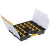 EuroPlus Profi-Sortimentskasten mit Clips 'Basic S37/6-20' schwarz 36,5 x 29,5 x 6,2 cm