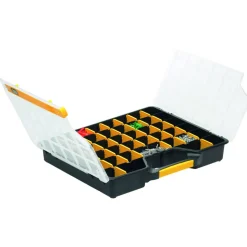 EuroPlus Sortimentskasten 'Basic S47/7-36' schwarz 46,5 x 37,5 x 7,2 cm