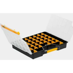EuroPlus Sortimentskasten 'Basic S47/7-36' schwarz 46,5 x 37,5 x 7,2 cm
