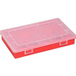 EuroPlus Sortimentskasten 'Basic 29/9' 9 Fächer rot 29 x 18,5 x 4,6 cm