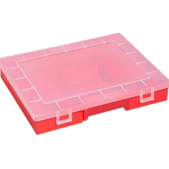 EuroPlus Sortimentskasten 12 Fächer 'Basic 37/12' rot 37 x 29,5 x 6 cm