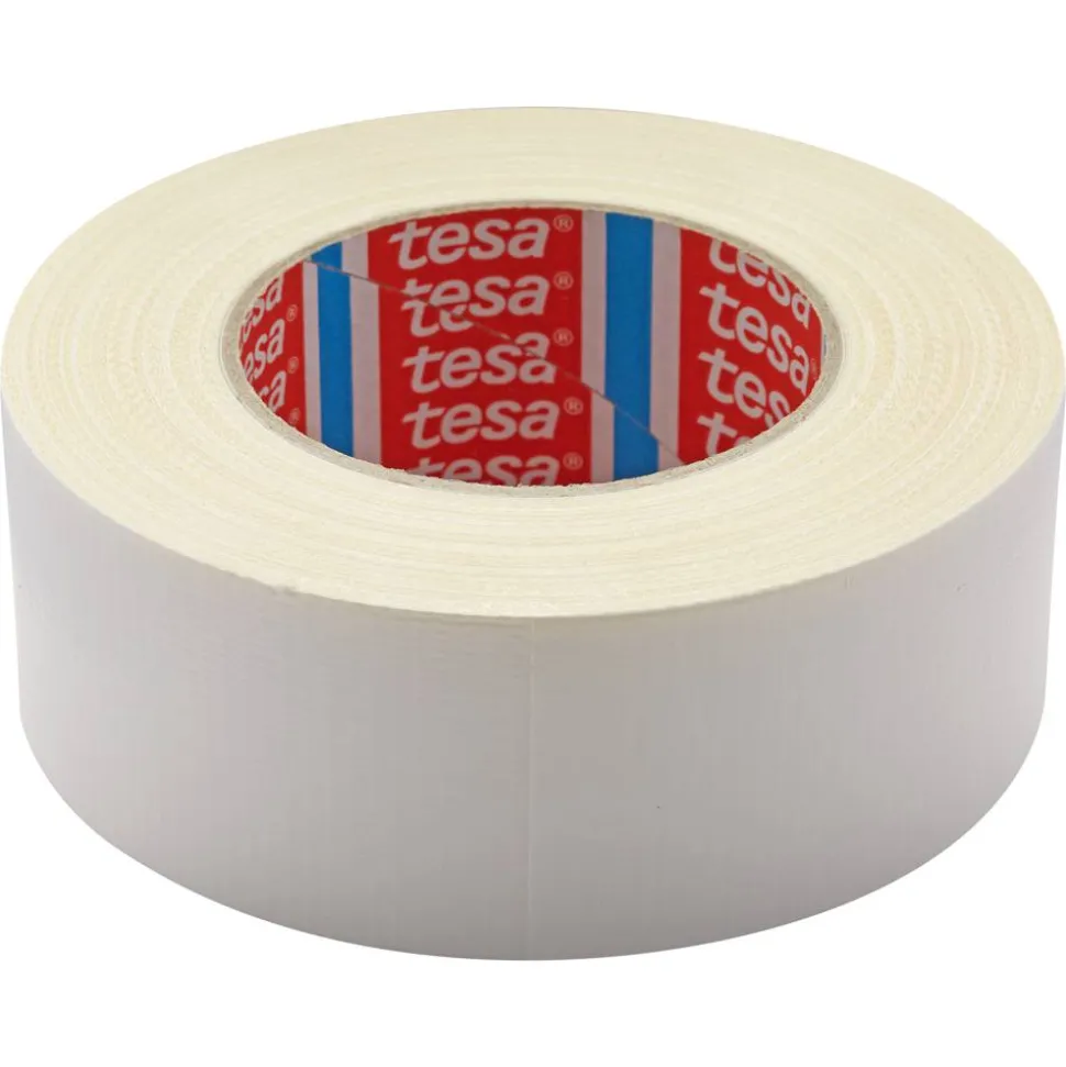 Extra Power®' Gewebeband weiß 50 m x 50 mm