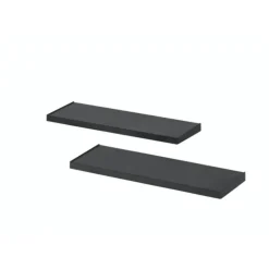 Fachboden-Set für Lochwände und Hängeschränke 39,3 x 13,8 x 2 cm, 2 Stück
