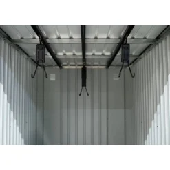 Fahrradgarage 'Velos 2' Metall schwarz 133 x 222 x 151 cm