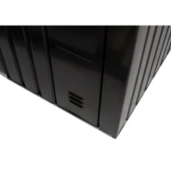 Fahrradgarage 'Velos 2' Metall schwarz 133 x 222 x 151 cm