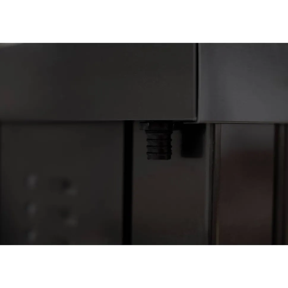 Fahrradgarage 'Velos 2' Metall schwarz 133 x 222 x 151 cm