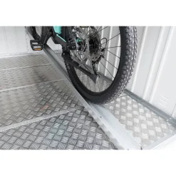 Fahrradschiene 'Gr. L' silber 199 cm