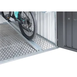 Fahrradschiene 'Gr. L' silber 199 cm