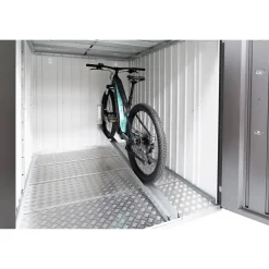 Fahrradschiene 'Gr. L' silber 199 cm