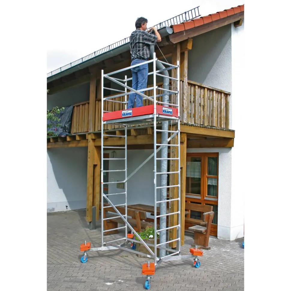 Fahrrollensatz für Grundgerüst 'ClimTec System' 4 Stück, Ø 125m
