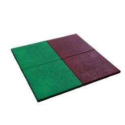 Fallschutzmatte 'VE1' rot 50 x 50 x 2,52 cm für Spielturm