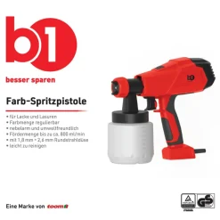 Farbspritzpistole 'JS-PHA2520' 450 W