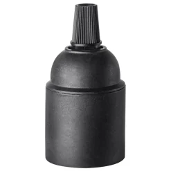 Fassung 'Home Sweet Home' E27 Classic schwarz