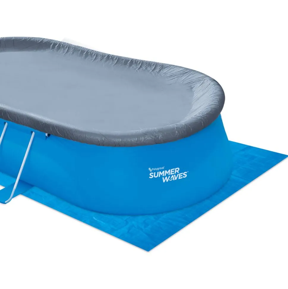 Fast-Set-Pool-Set 'Quick' 457 x 305 x 107 cm mit Einstiegsleiter und Filtersystem