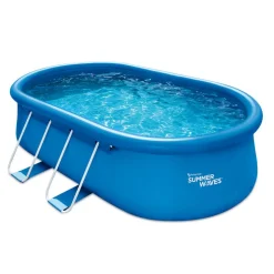 Fast-Set-Pool-Set 'Quick' 457 x 305 x 107 cm mit Einstiegsleiter und Filtersystem