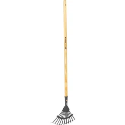 Fächerbesen midi 24 cm mit Stiel
