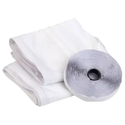 Fensterabdichtung 'Hot Air Stop BC04AIRSTPDF' für Dachfenster weiß 200 x 39 cm
